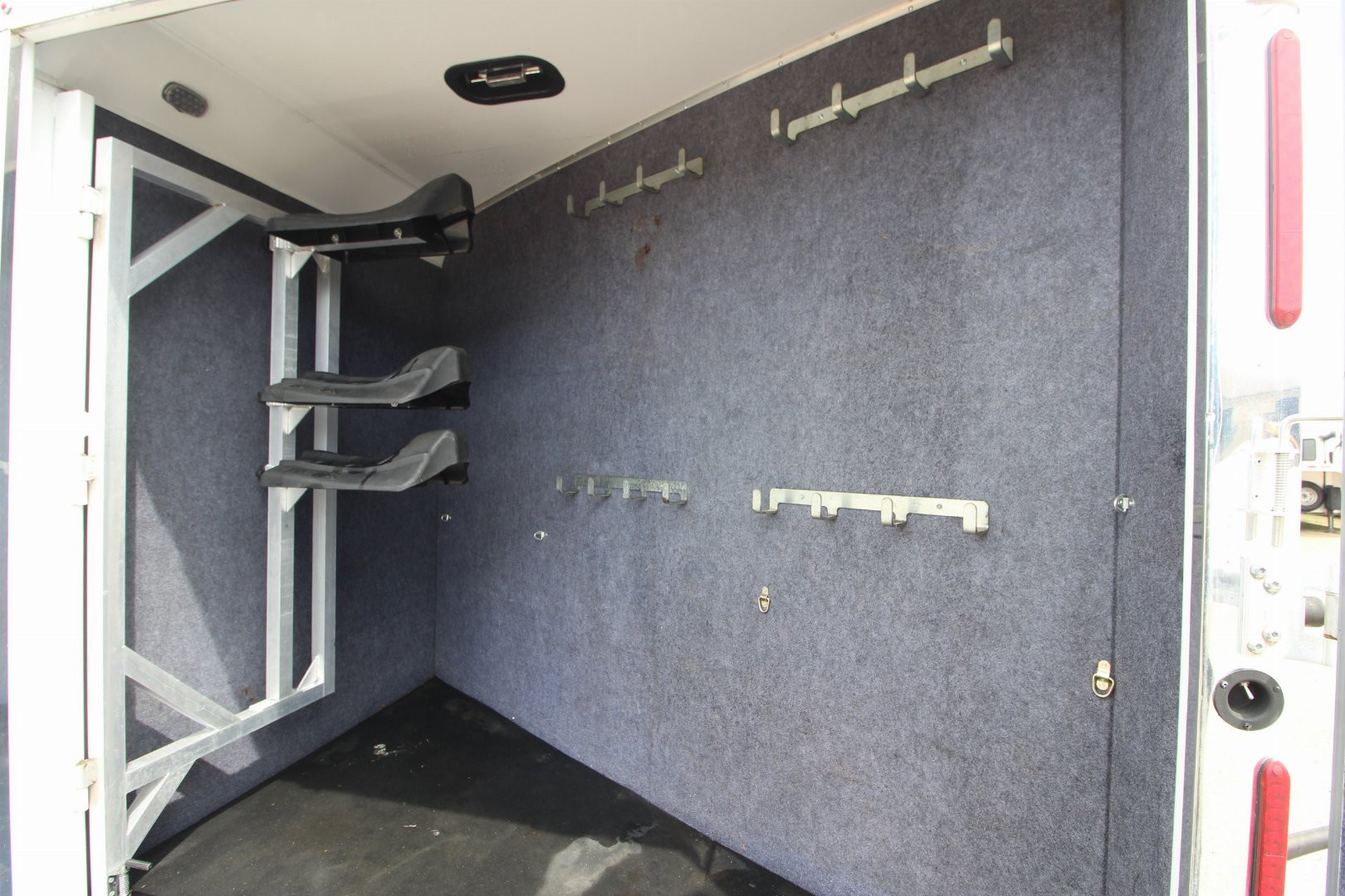 Used 2017 Bison Trailers 3 Horse LQ Trailer