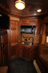 Used 2007 Bloomer 4HR 16' LQ Slide Out Horse Trailer