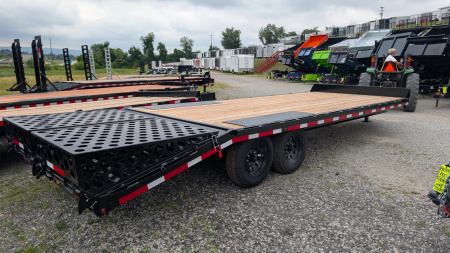 New 2025 Belmont 20+4 Deckover Tagalong w/ Full Width Wedge Ramps