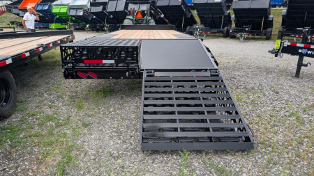 New 2025 Belmont 20+4 Deckover Tagalong w/ Full Width Wedge Ramps