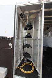 Used 2015 Exiss Trailers 4HR 10' LQ Slide Horse Trailer