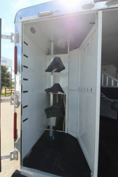 Used 2016 Bison Trailers 3HR 13' LQ Horse Trailer