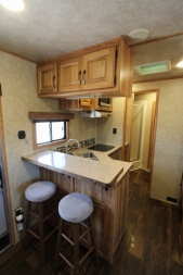 Used 2016 Bison Trailers 3HR 13' LQ Horse Trailer