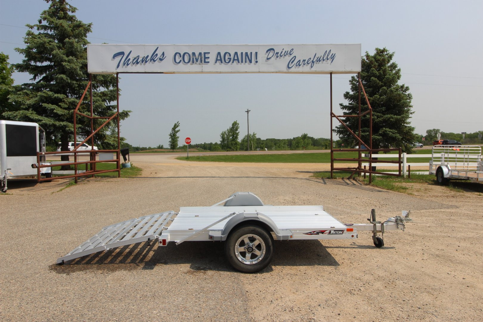 Used 2018 Triton Trailers 5x8 Utility Trailer