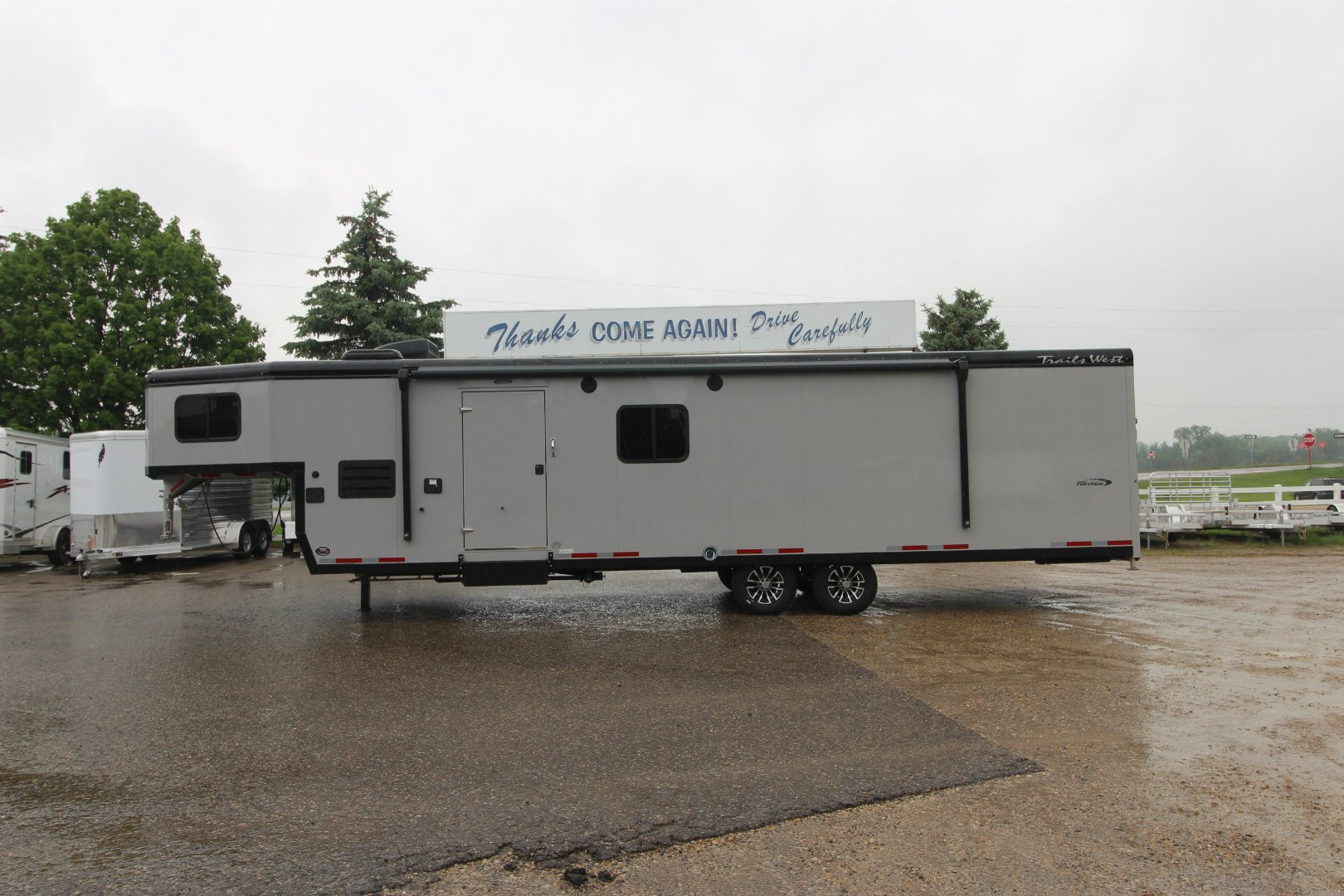 Used 2023 Trails West 28' FreeRide RPM Snowmobile Trailer