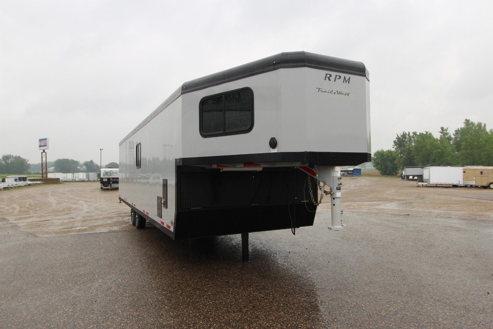 Used 2023 Trails West 28' FreeRide RPM Snowmobile Trailer