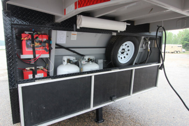 Used 2023 Trails West 28' FreeRide RPM Snowmobile Trailer