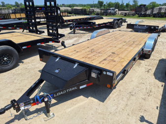 New 2025 Load Trail 83x18 Car Hauler W/ Sport Box