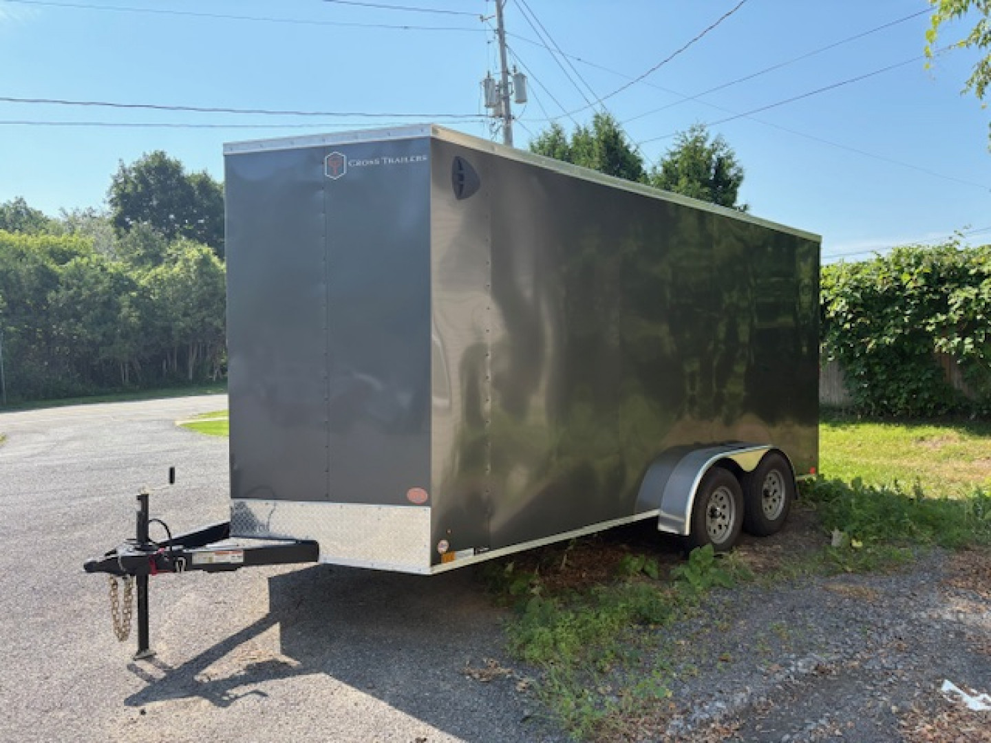 New 2025 Cross Trailers CTB 7 X 16 Tandem Axle Cargo / Enclosed Trailer- 7K GVW