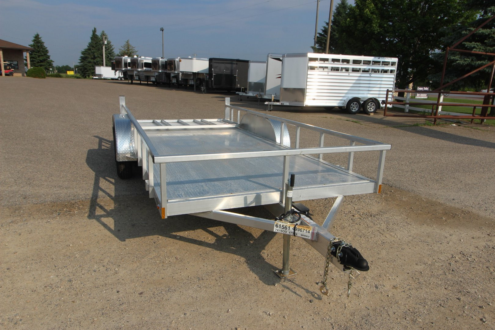 New 2024 LEGEND TRAILERS 7x16 ODTA35 Utility Trailer
