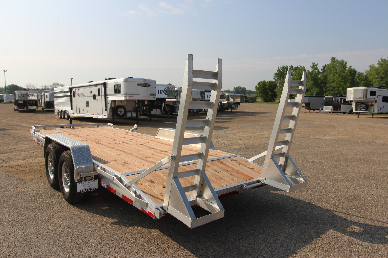 New 2024 Legend Trailers 7x20HEQ Flatbed Trailer