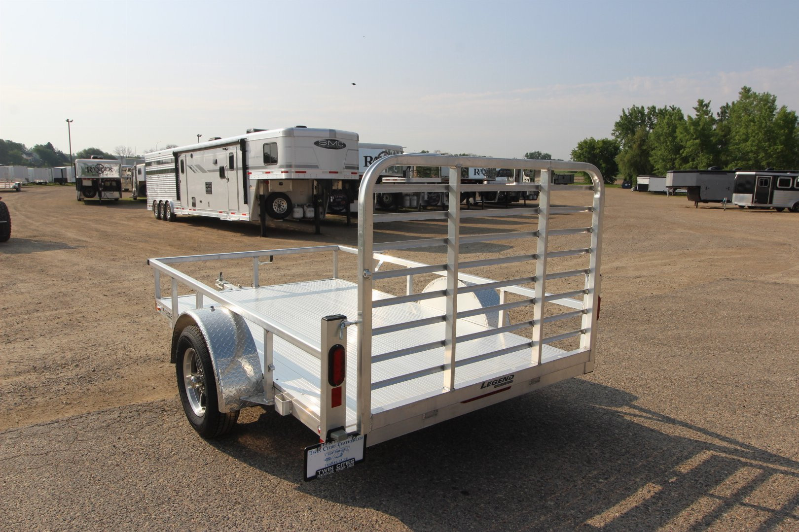New 2025 LEGEND TRAILERS 6x10 ODSA30 Utility Trailer