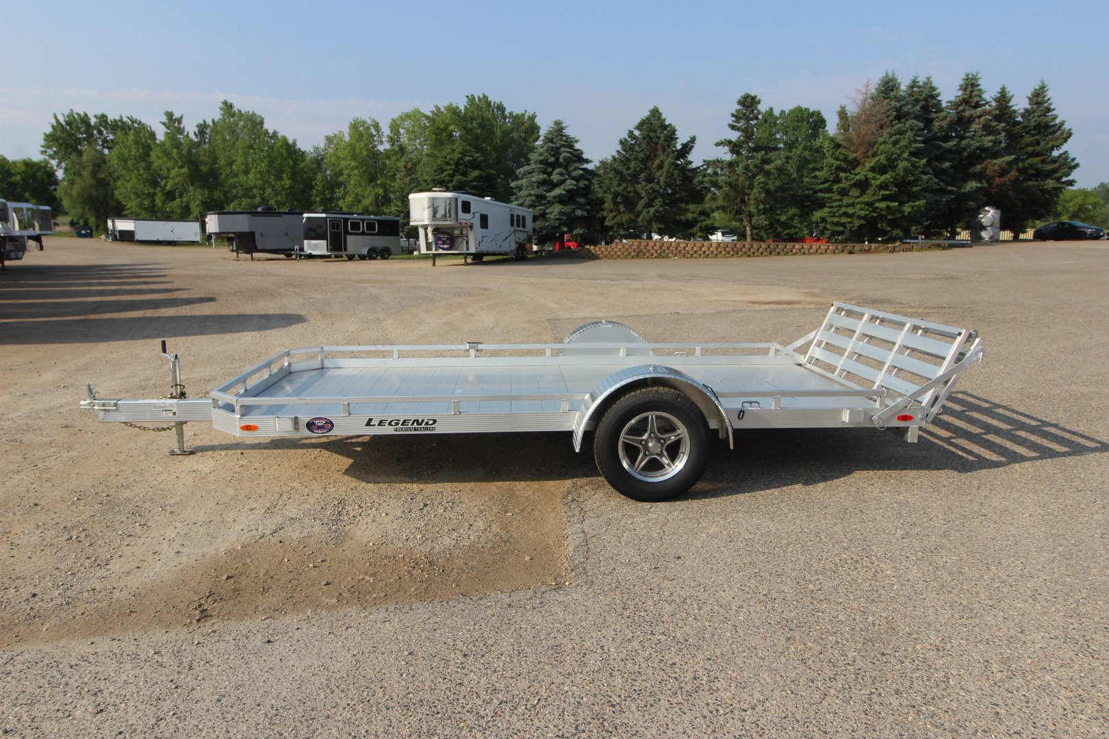 New 2025 LEGEND TRAILERS 7x14 UG SA 30 Utility Trailer