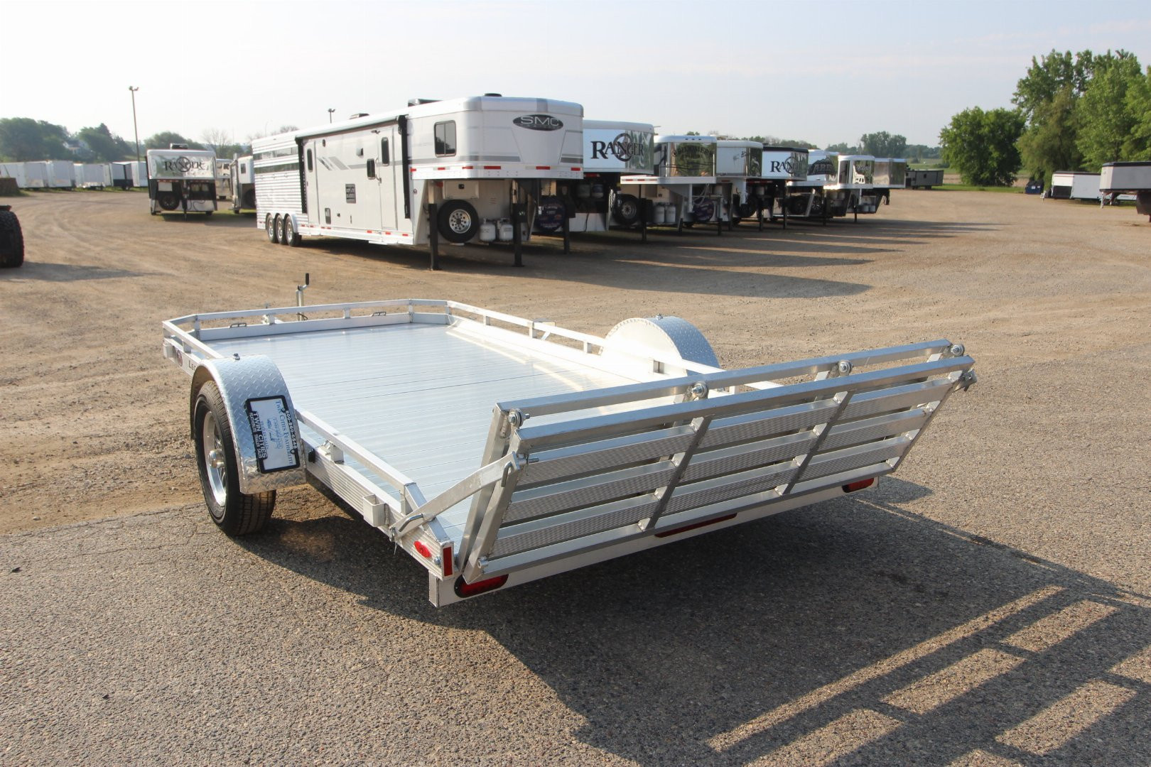 New 2025 LEGEND TRAILERS 7x14 UG SA 30 Utility Trailer