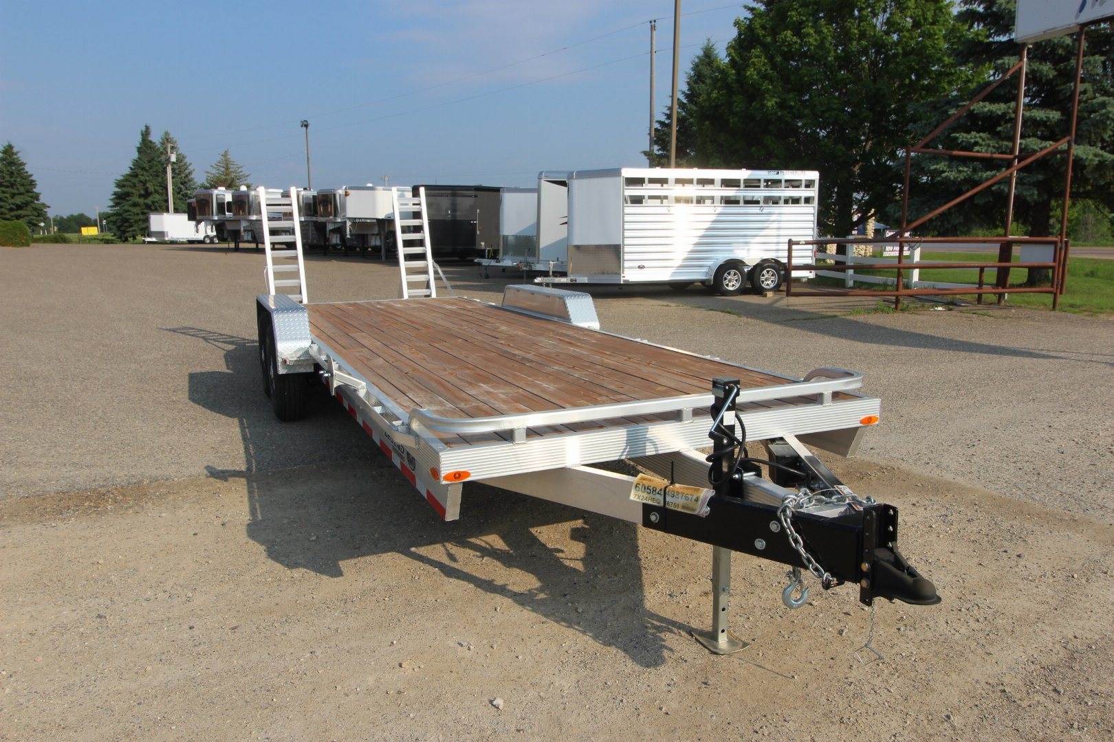 New 2024 Legend Trailers 7x24HEQTA70 Flatbed Trailer