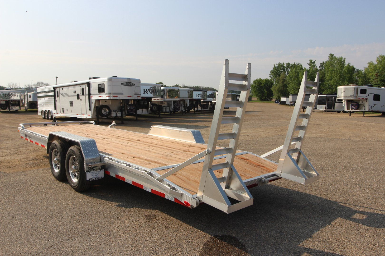 New 2024 Legend Trailers 7x24HEQTA70 Flatbed Trailer