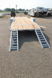 New 2024 Legend Trailers 7x24HEQTA70 Flatbed Trailer