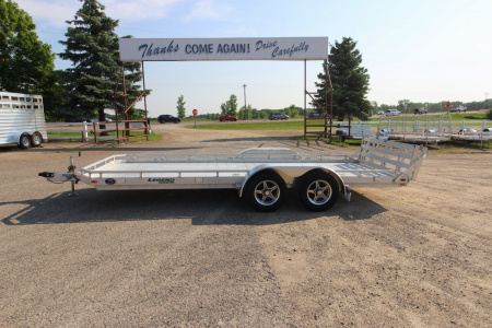 New 2025 LEGEND TRAILERS 7x18 UG Utility Trailer