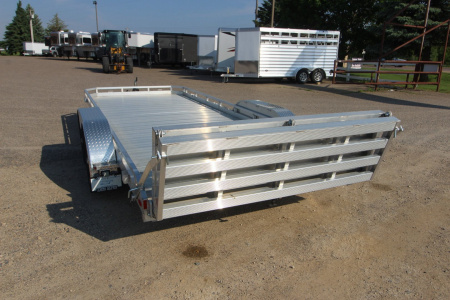 New 2025 LEGEND TRAILERS 7x18 UG Utility Trailer