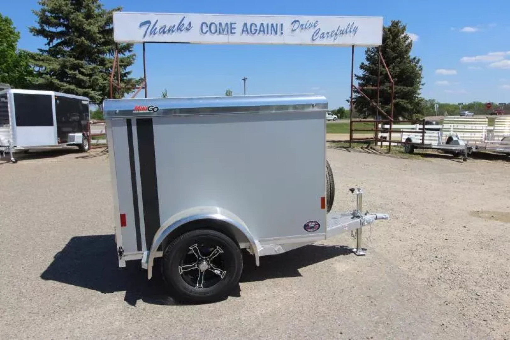 New 2026 Sundowner Trailers 4x6 Mini Go Cargo  Cargo / Enclosed Trailer