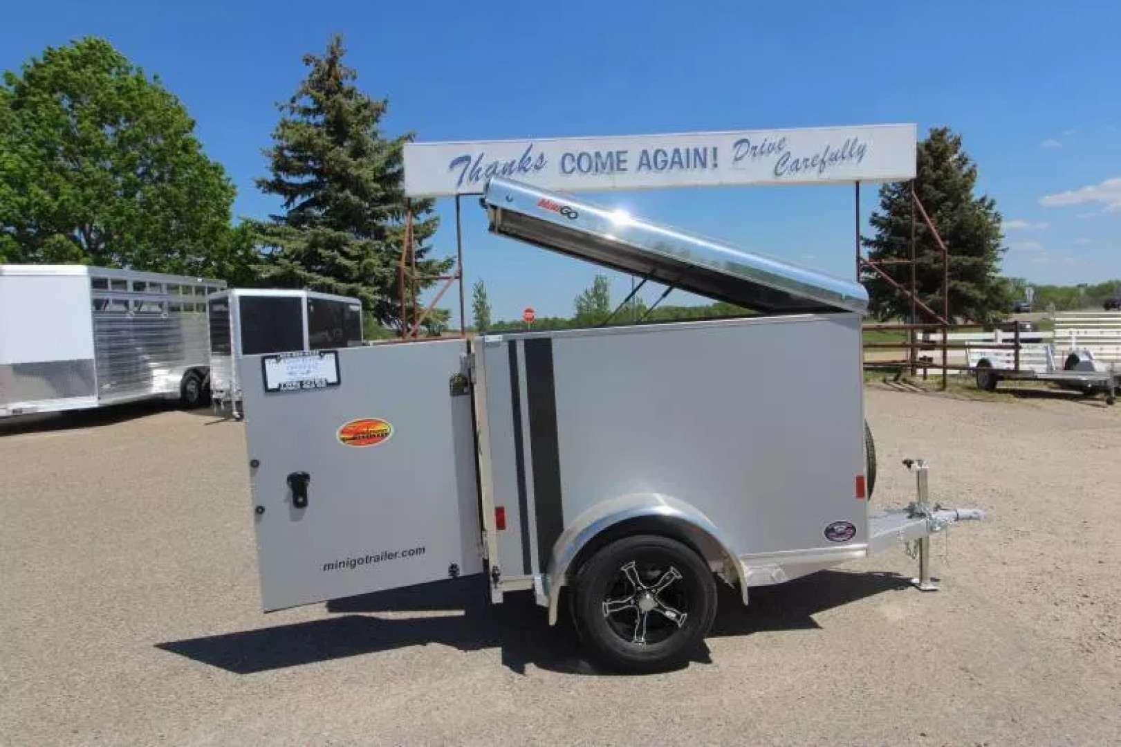 New 2026 Sundowner Trailers 4x6 Mini Go Cargo  Cargo / Enclosed Trailer