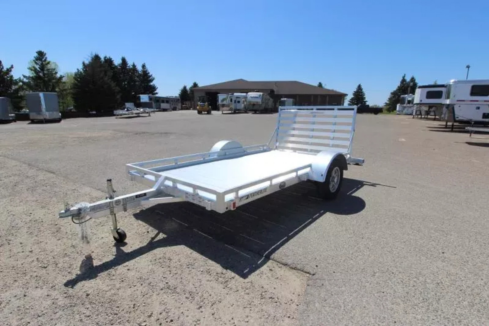 New 2025 Featherlite 12' Flatbed Trailer