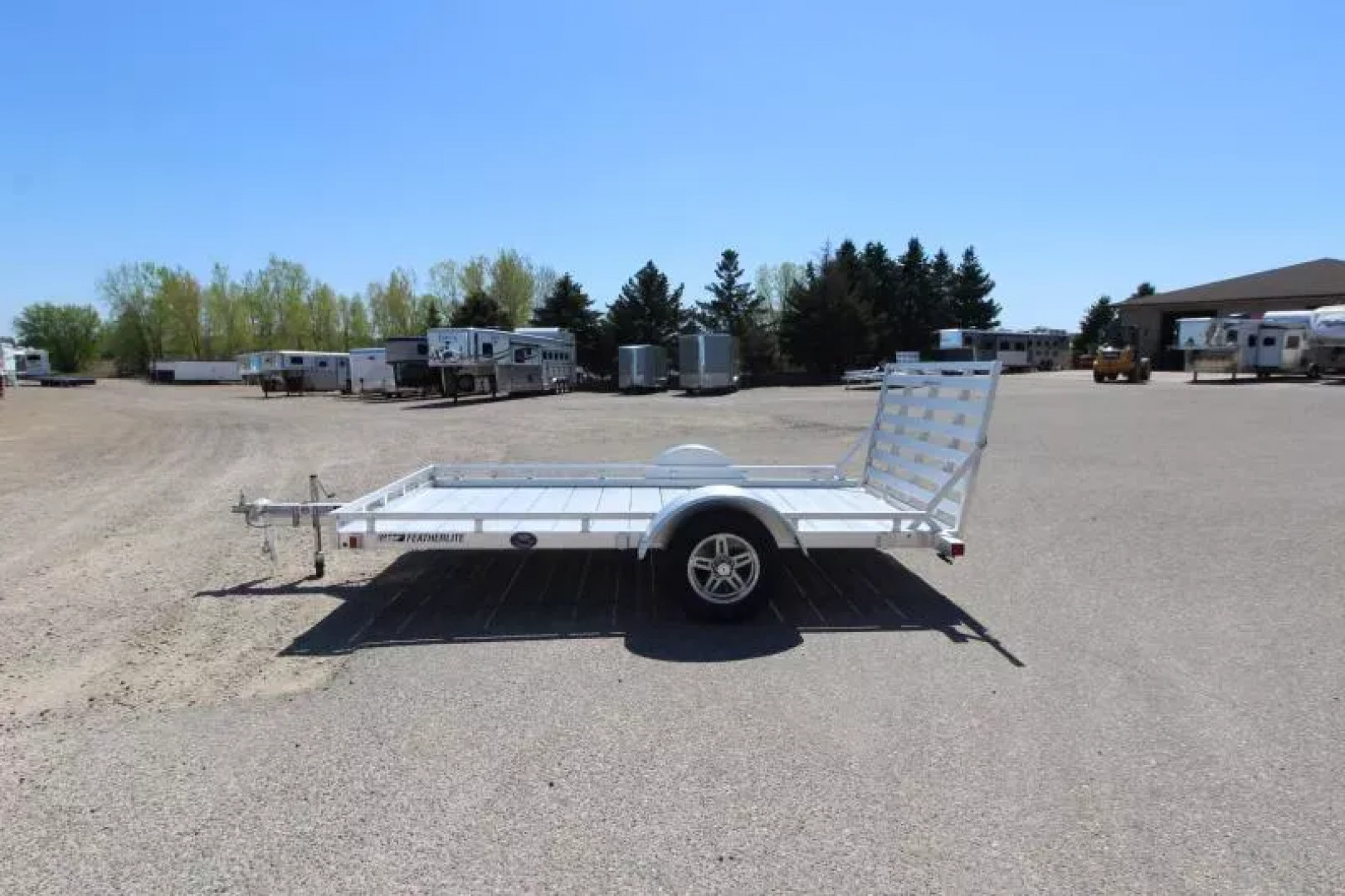 New 2025 Featherlite 12' Flatbed Trailer