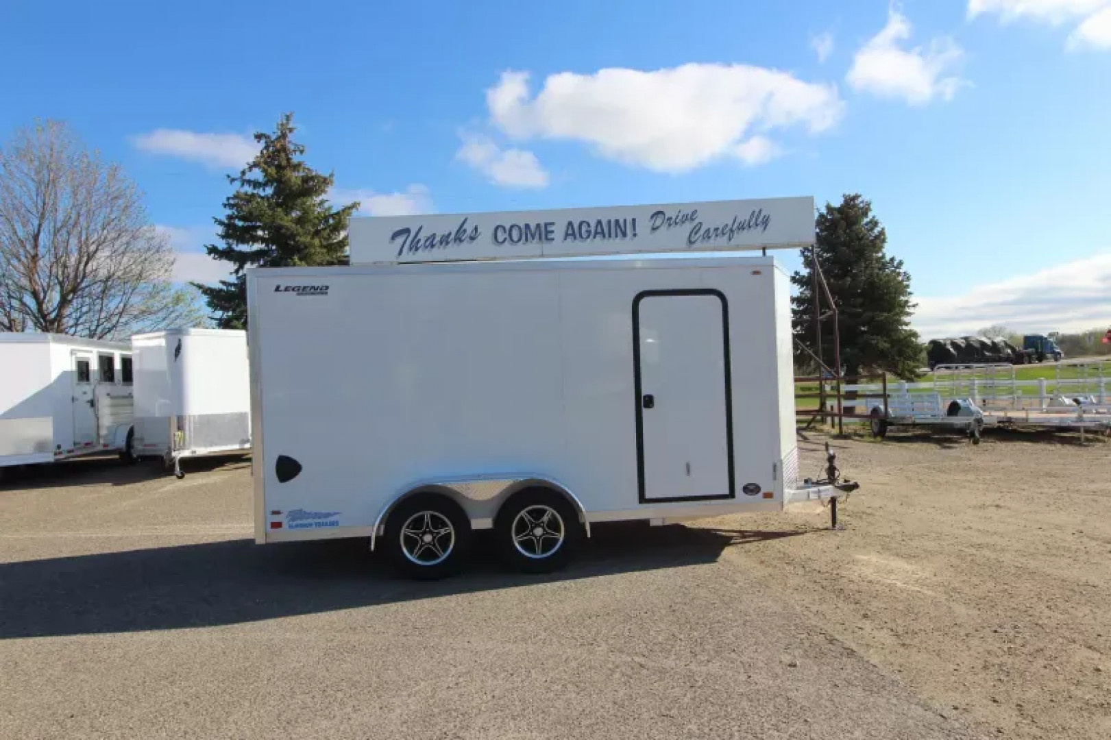 New 2026 Legend 7x16' Cargo / Enclosed Trailer