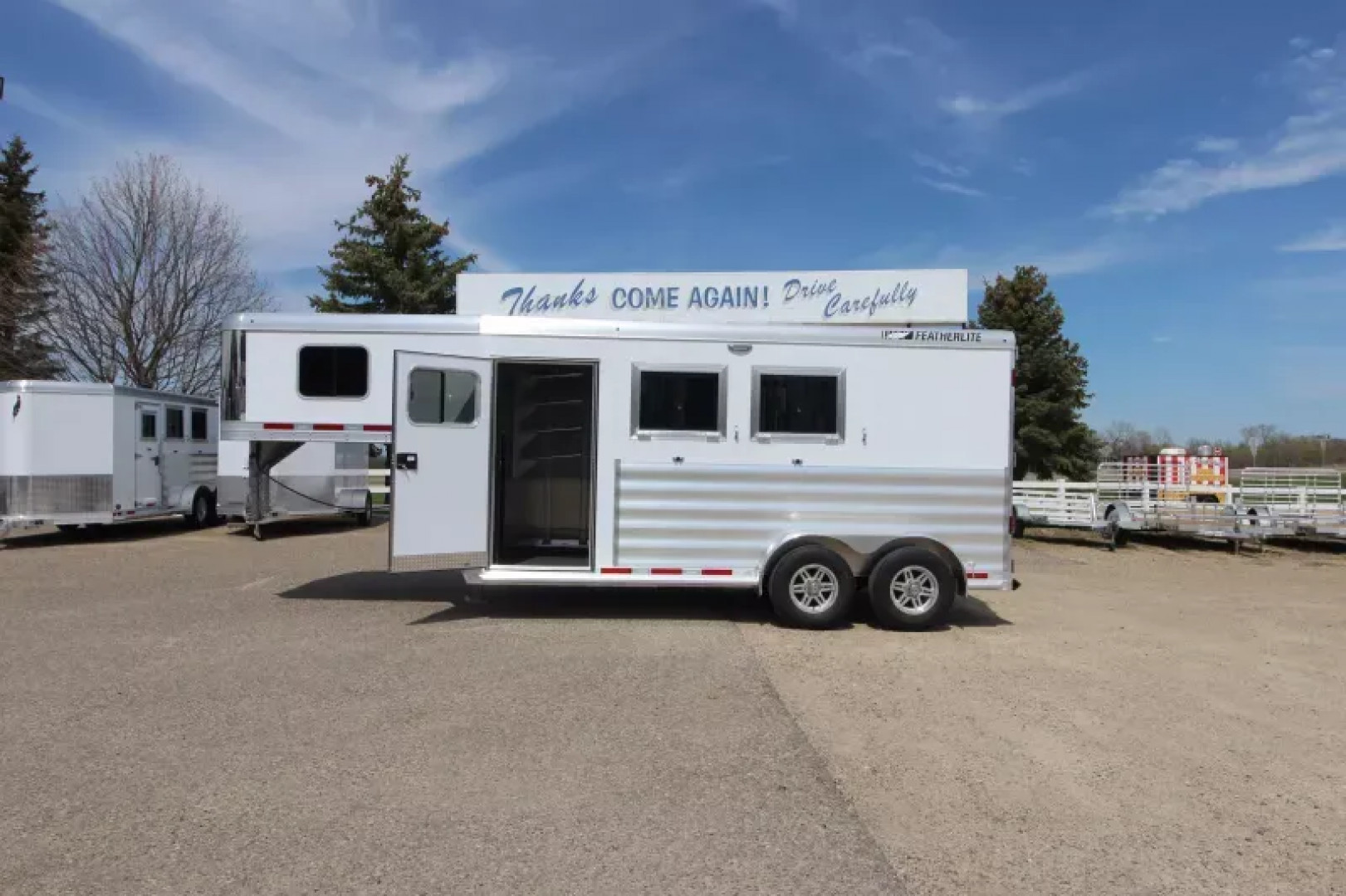 New 2025 Featherlite 2 Horse Gooseneck Trailer