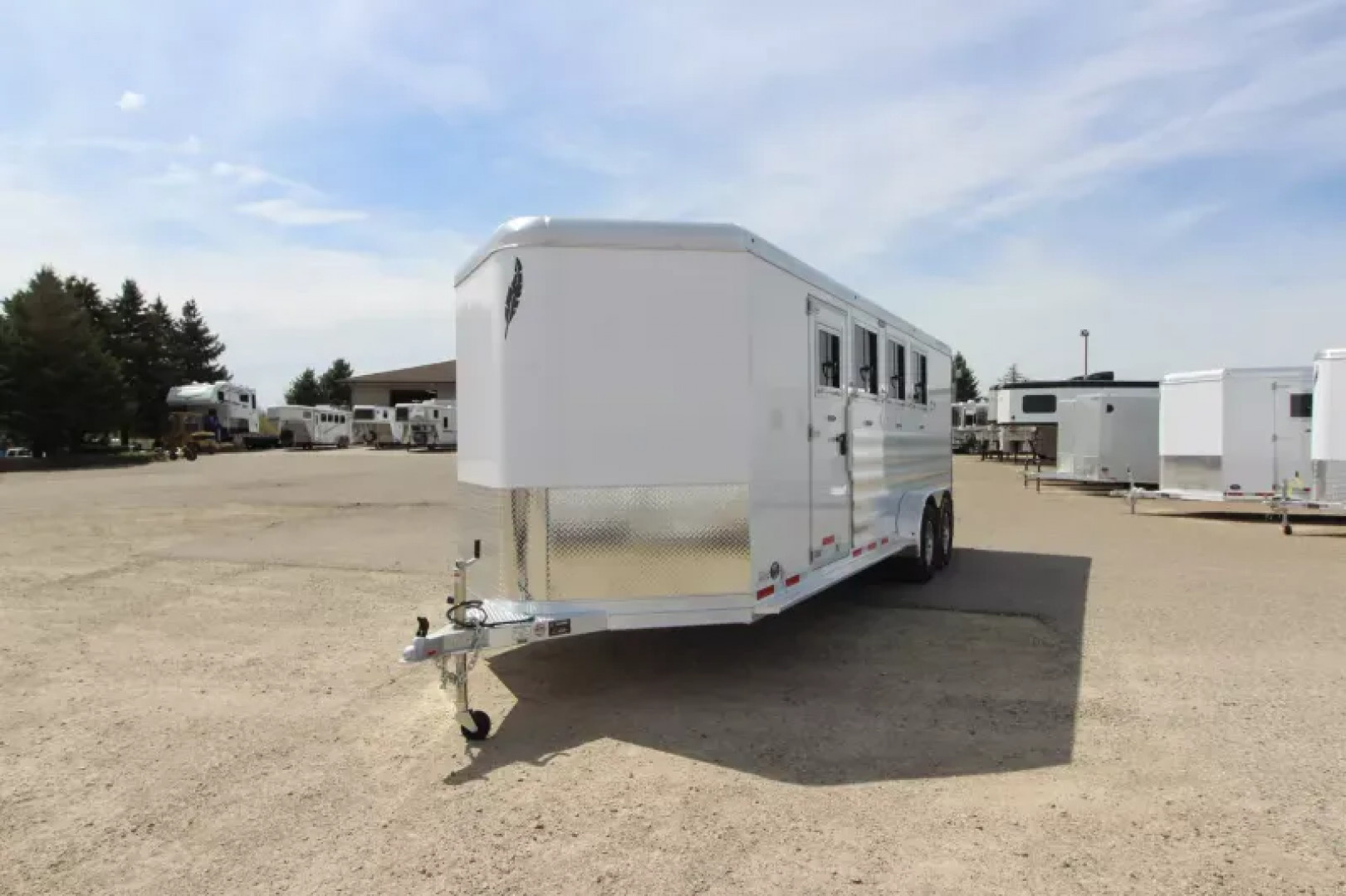 New 2025 Featherlite 4 Horse BP Trailer