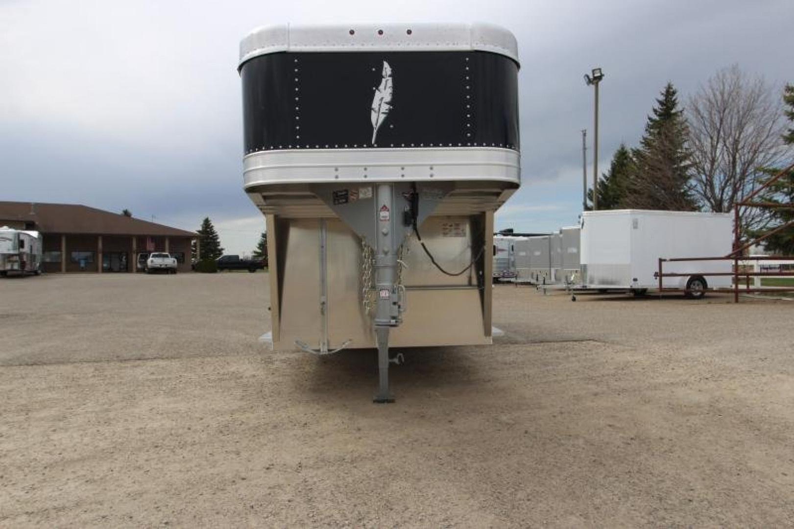 New 2025 Featherlite 8127 20' Stock / Stock Combo Trailer