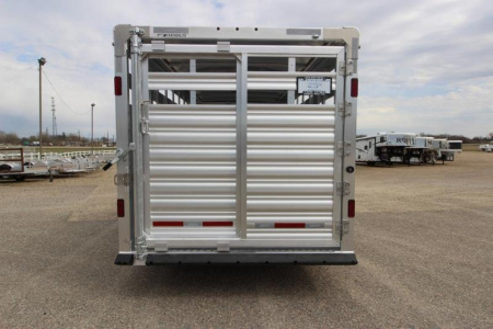 New 2025 Featherlite 8127 20' Stock / Stock Combo Trailer