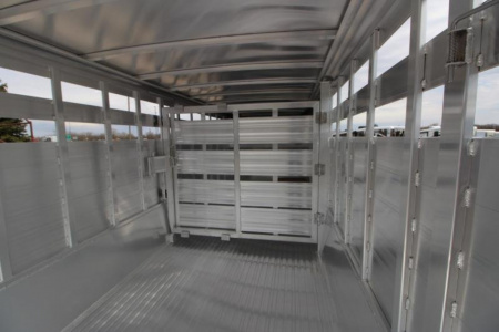 New 2025 Featherlite 8127 20' Stock / Stock Combo Trailer