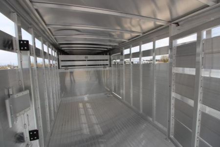 New 2025 Featherlite 8127 20' Stock / Stock Combo Trailer