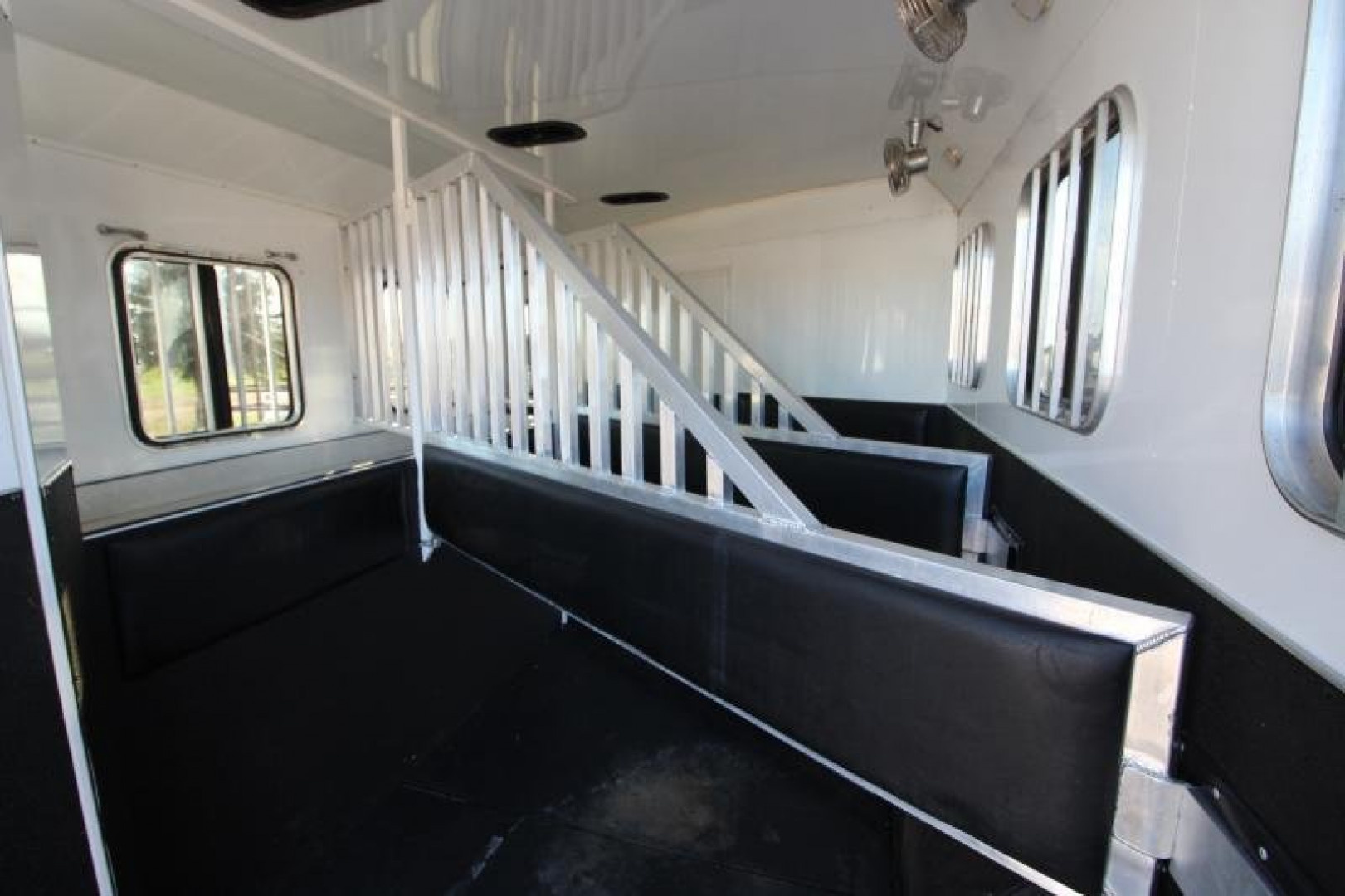 Used 2015 Bison Trailers 3 Horse LQ Trailer