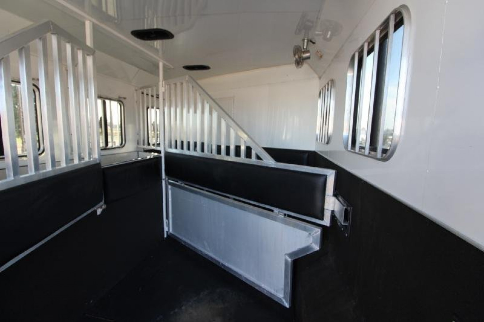 Used 2015 Bison Trailers 3 Horse LQ Trailer