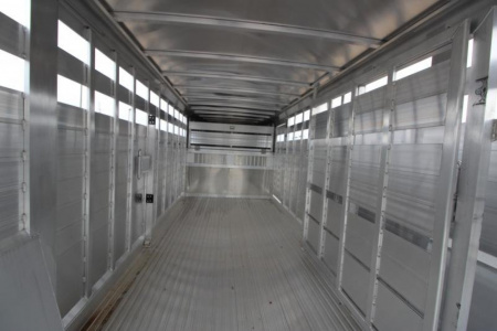 New 2025 Featherlite 7.5x30' Stock / Stock Combo Trailer