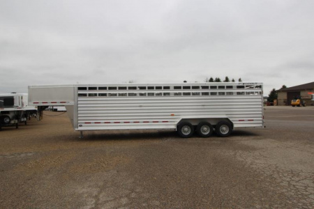 New 2025 Featherlite 7.5x30' Stock / Stock Combo Trailer