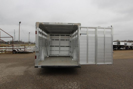 New 2025 Featherlite 7.5x30' Stock / Stock Combo Trailer
