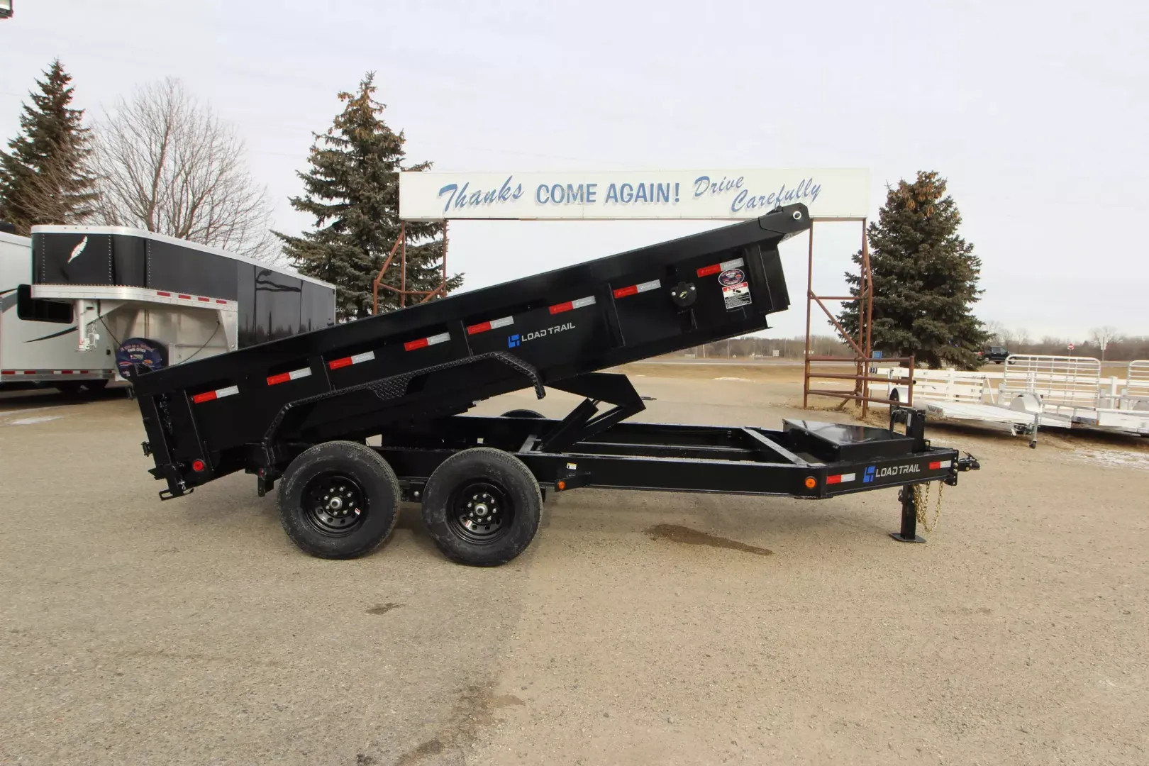 New 2025 Load Trail 14' Dump Trailer