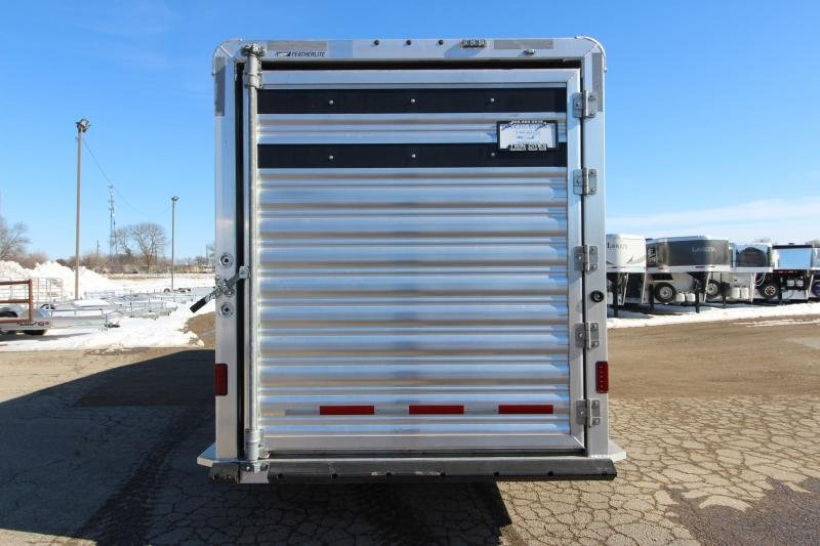 New 2024 Featherlite 9751 3HR Stock Combo Stock / Stock Combo Trailer