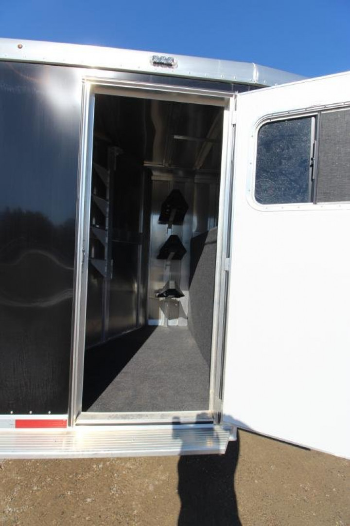 New 2024 Featherlite 9751 3HR Stock Combo Stock / Stock Combo Trailer
