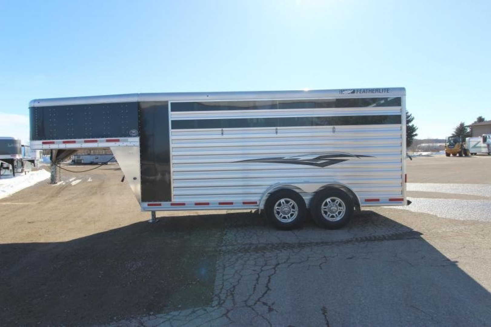 New 2024 Featherlite 9751 3HR Stock Combo Stock / Stock Combo Trailer