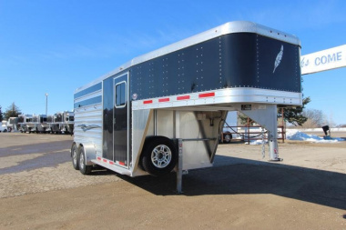 New 2024 Featherlite 9751 3HR Stock Combo Stock / Stock Combo Trailer