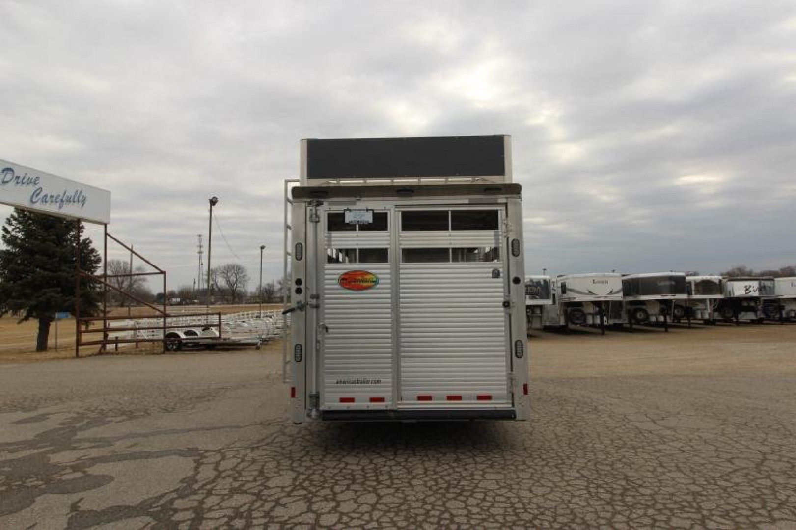 New 2023 Sundowner Stock Combo LQ MT Horse Trailer