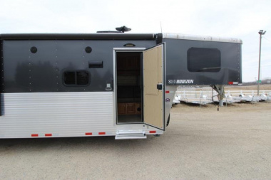 New 2023 Sundowner Stock Combo LQ MT Horse Trailer