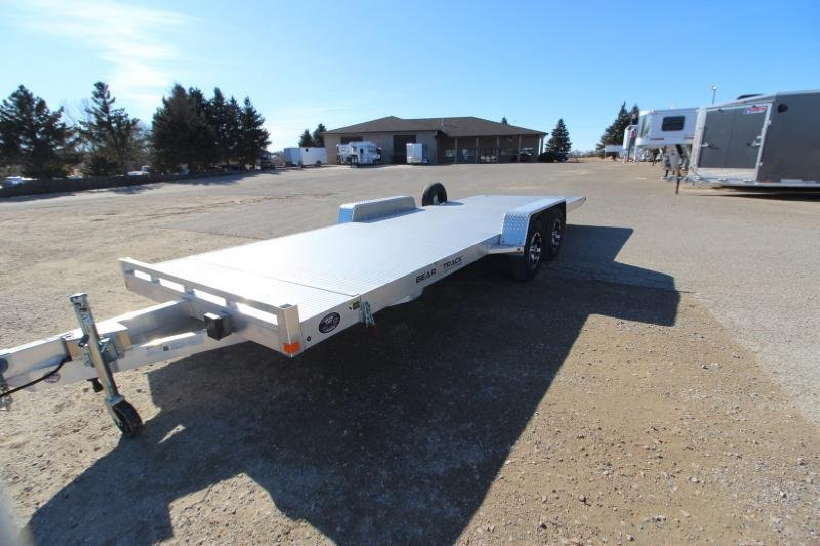 New 2023 Bear Track Products  6'9" x 20' Open Tilt Deck Car Hauler