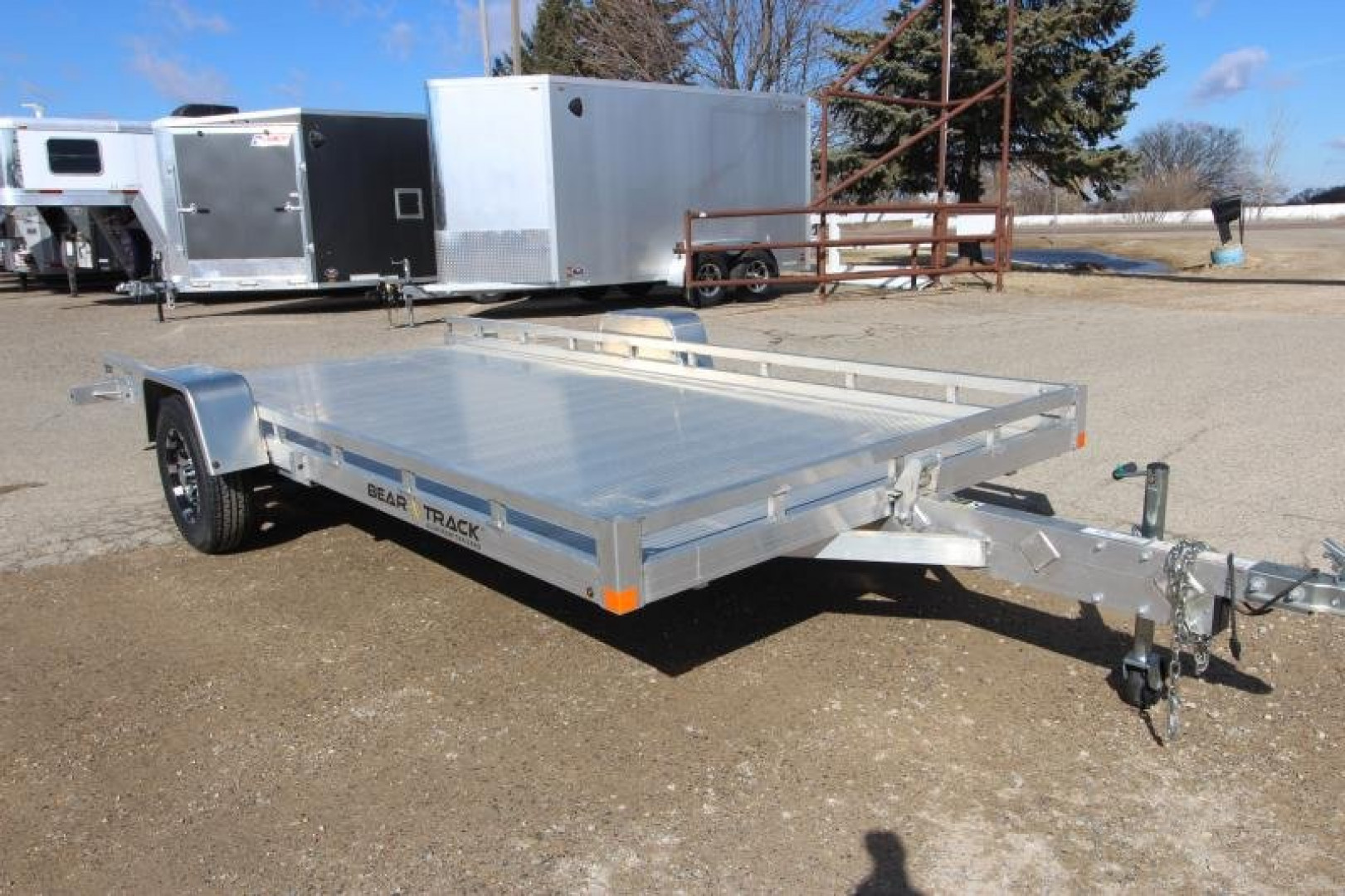 New 2023 Bear Track Products 6'9" x 14'6" Tilt Trailer