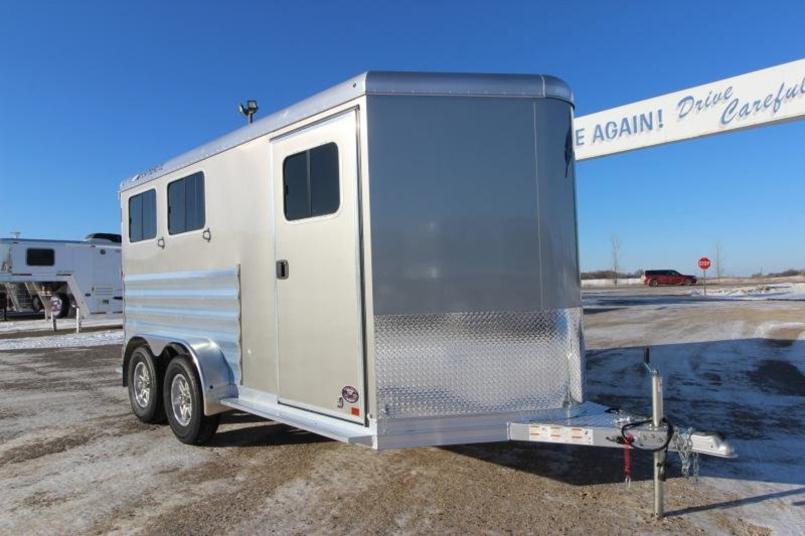 New 2025 Featherlite 9400 2HR BP Horse Trailer