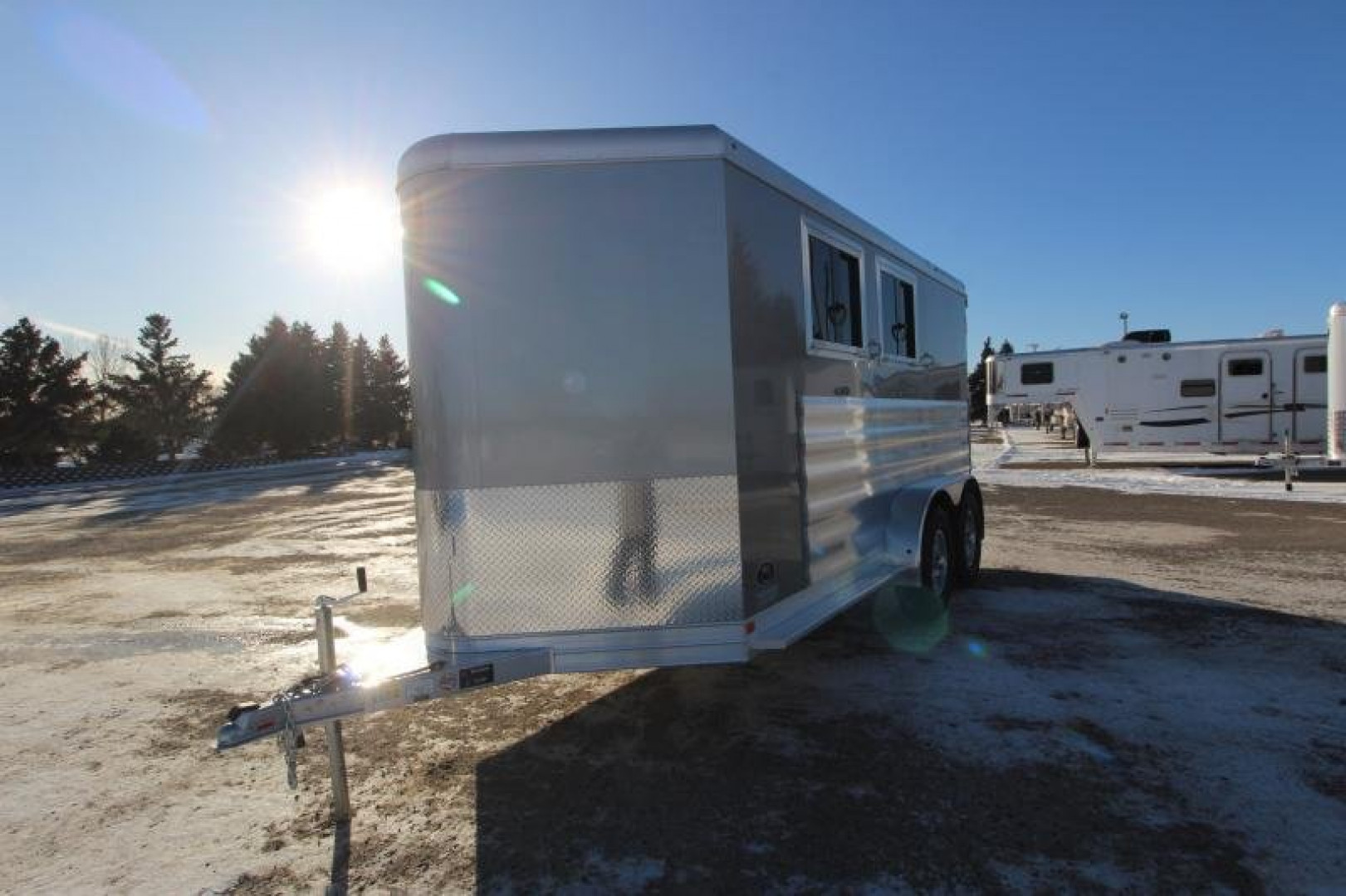 New 2025 Featherlite 9400 2HR BP Horse Trailer